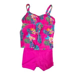 Kim Gravel x Swimsuits For All 2-Piece Tankini Swimsuit - Size 16 - NWT